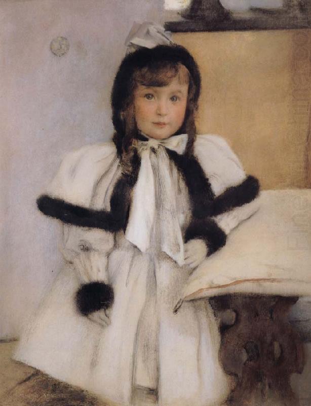 Portrait of Germaine Wiener, Fernand Khnopff